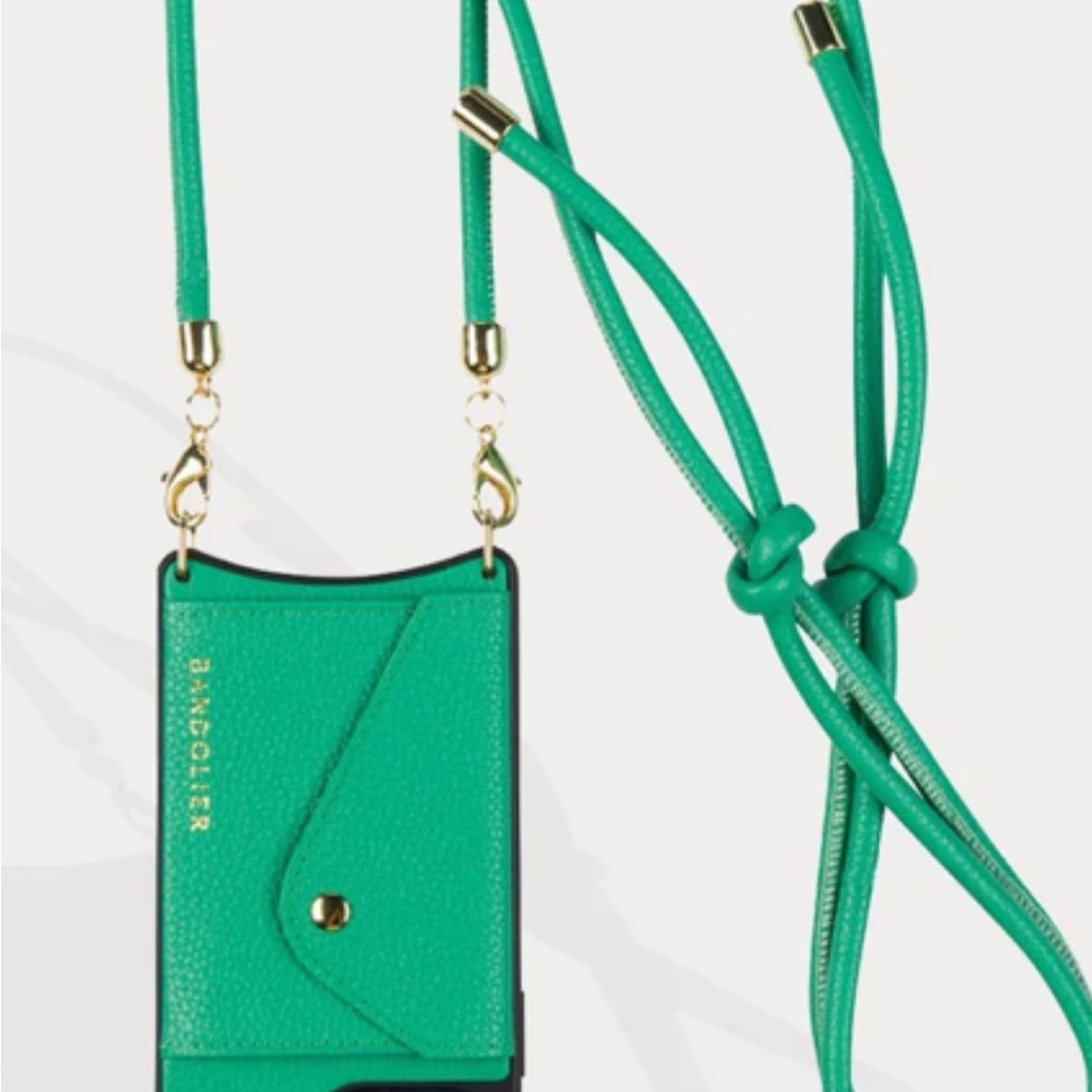 Bandolier Green Crossbody Phone Case